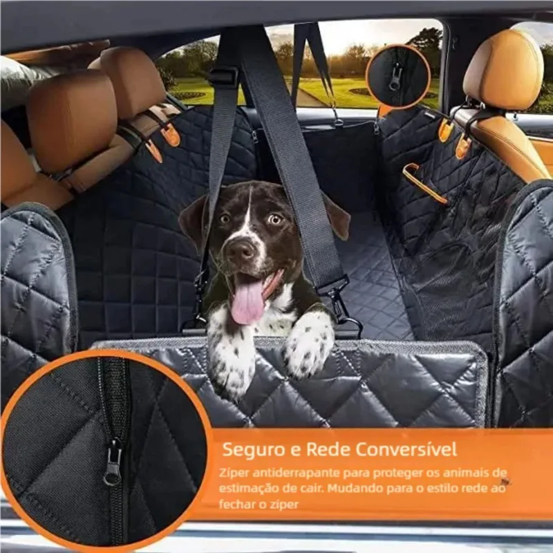 Foto do anúncio: Capa pet 5 em 1 impermeável para banco de carro
