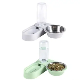 Foto do anúncio: Comedouro Pet Duplo Inox Bebedouro Automático De Cães E Gato