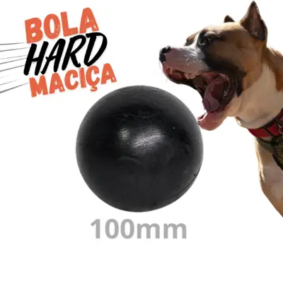 Foto do anúncio: Bola Grande Lisa 100mm Resistente Maciça Cães Porte Grande - Brie Pet