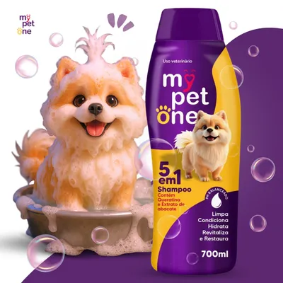 Foto do anúncio: Shampoo 5 em 1 Mypetone Cães e Gatos - 700mL