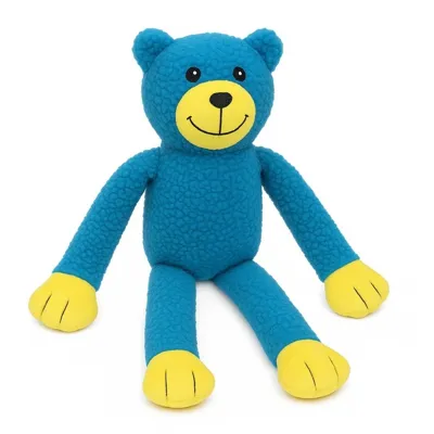 Foto do anúncio: Brinquedo de Cachorro Grande Pelúcia Urso Mordedor Pet c/ Apito Som Barulho Bordado Interativo