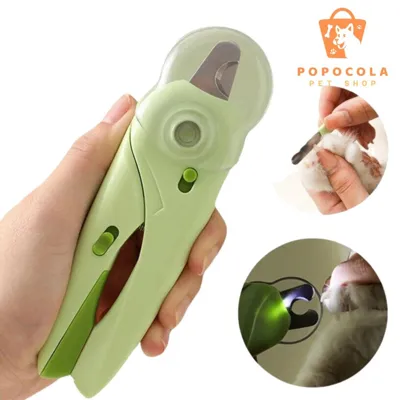 Foto do anúncio: Cortador De Unhas Para Cães e Gatos Kit Alicate e Lixa Com Luz de Led Tesoura Completa