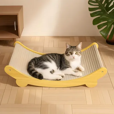 Foto do anúncio: Cama De Gato Sisal Arranhador Em Curvo 60x32x15