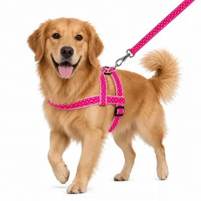 Foto do anúncio: Kit Peitoral Para Cachorro Com Guia Nylon Ajustável Passeio