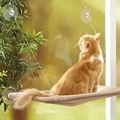 Foto do anúncio: Cama Suspensa de Janela para Gato Pet Caminha Rede para Gatos