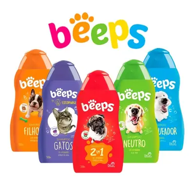 Foto do anúncio: Beeps Shampoo Branqueador Beeps Neutro Beeps Condicionador Beeps
