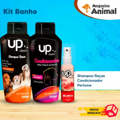 Foto do anúncio: Kit Banho Shampoo para Cachorro Shih Tzu Lhasa + Condicionador 500ml