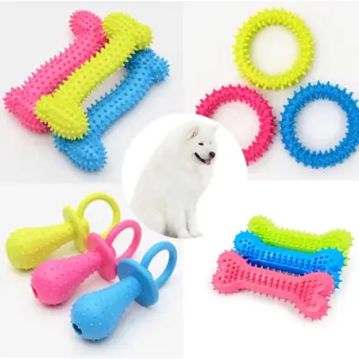 Foto do anúncio: Kit 4 Brinquedos Para Pet Mordedor Divertido Colorido Cachorro