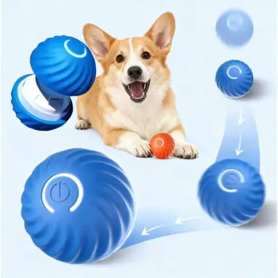 Foto do anúncio: Bolinha Eletrônica Automática para Cachorro - Brinquedo Ativo