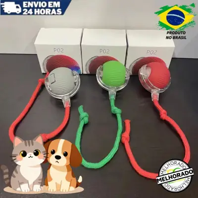 Foto do anúncio: Bola Interativa Automática Para Gatos,Brinquedo De Treinamento Elétrico