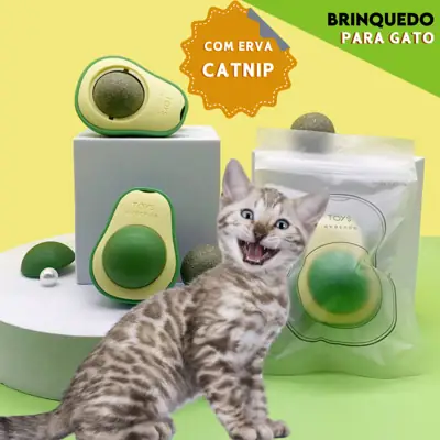 Foto do anúncio: Brinquedo De Abacate Com Catnip Para Gatos - Nosso Lar