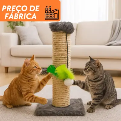 Foto do anúncio: Arranhador Brinquedo Interativo Com Bolinha Para Pet Gatos Com sisal