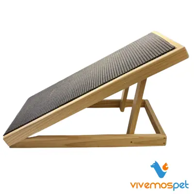 Foto do anúncio: Rampa Escada Para Cachorro e Gato Antiderrapante Com 3 Níveis de Regulagem Ajustável.