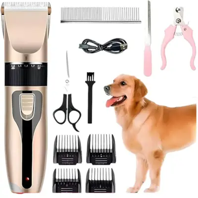 Foto do anúncio: Kit 7/11 Máquina De Tosar Cachorro Profissional Pet De Corte Cabelo