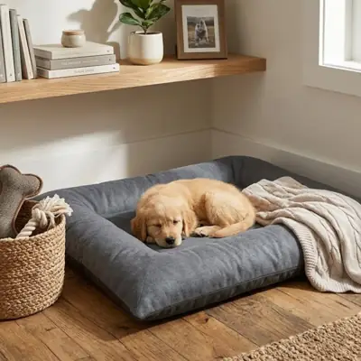 Foto do anúncio: Cama Colchonete Para Cachorro ou Gato Almofada Macio Confortável