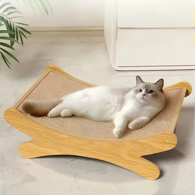 Foto do anúncio: Cama De Gato Sisal Arranhador Em Curvo 60x32x15