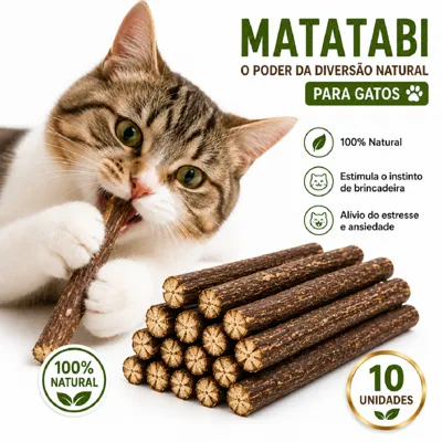Foto do anúncio: MATATABI PARA GATOS KIT 10 UNIDADES