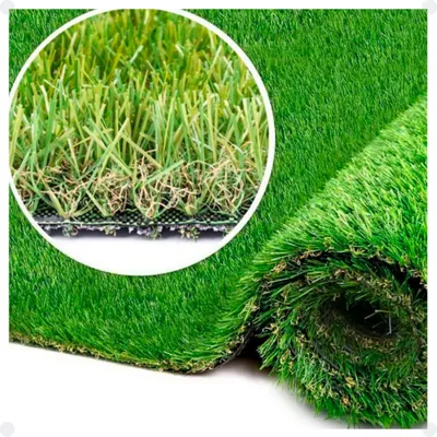 Foto do anúncio: Grama Sintética 30mm Pet Semelhante Natural Bicolor Soft + UV 0,5m² (1x0,5)