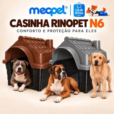 Foto do anúncio: Casa Casinha Plastica De Cachorro Cães N6 Desmontável