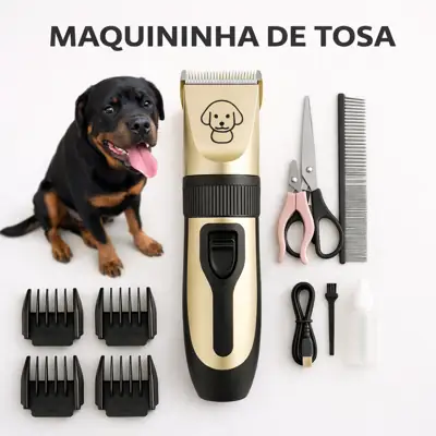 Foto do anúncio: Maquina De Tosar Pet Profissional Cachorro Gato Maquininha Tosa Lixa