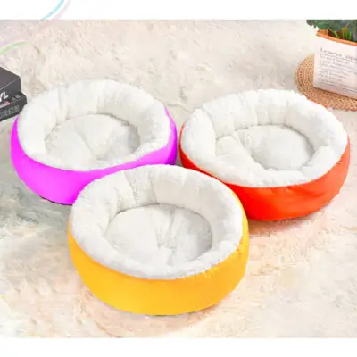 Foto do anúncio: Caminha Redonda Pets Sherpa para Cães e Gatos Macia P , M e G Quente