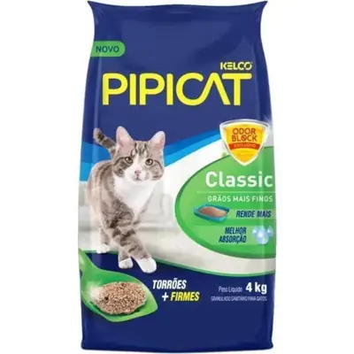 Foto do anúncio: Areia para Gato Pipicat Classic 4kg