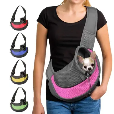 Foto do anúncio: Bolsa de Ombro para Pet Cachorro e Gato Transversal Confortável