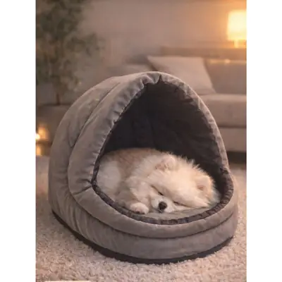 Foto do anúncio: Caminha Pet Iglu Toca túnel para cachorro gato Cama pet (suede)
