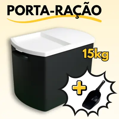 Foto do anúncio: Container Porta Ração Pet 15KG + Pá Dosadora