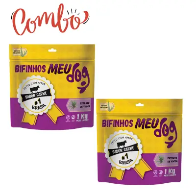 Foto do anúncio: Combo Bifinho Meu Dog 2kg