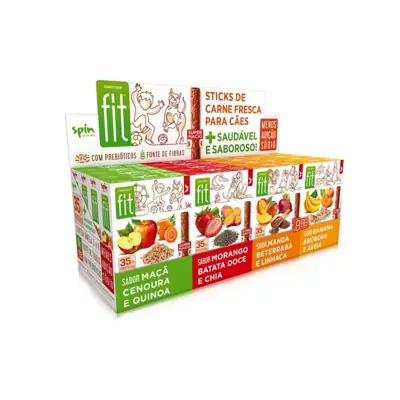 Foto do anúncio: Petisco P/ Cães Stick Spin Fit Com 4 Sabores