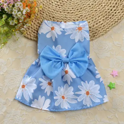 Foto do anúncio: 2025 Primavera/Verão Novo Vestido Floral De Princesa Para Cachorro