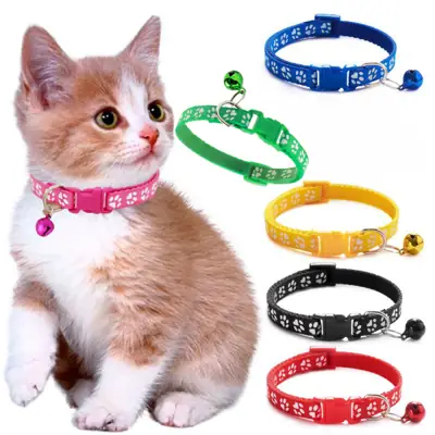 Foto do anúncio: Coleira Ajustável Para Animais De Estimação PawBliss Com Sino , Colar