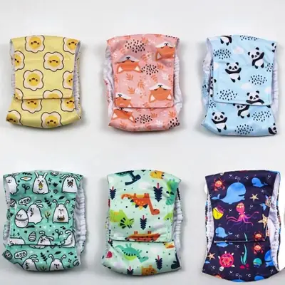 Foto do anúncio: Calças Fisiológicas Estampadas Masculinas Cachorro Impermeáveis Roupa