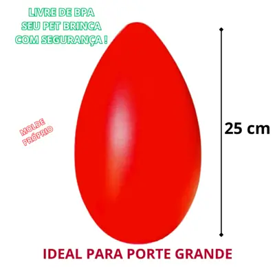 Foto do anúncio: Brinquedo Para Cachorro Interativo Ovo Fujão Porte GRANDE