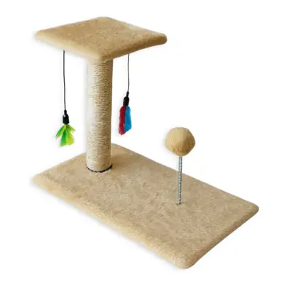 Foto do anúncio: Arranhador Para Gatos Poste Brinquedo Bolinha Interativo