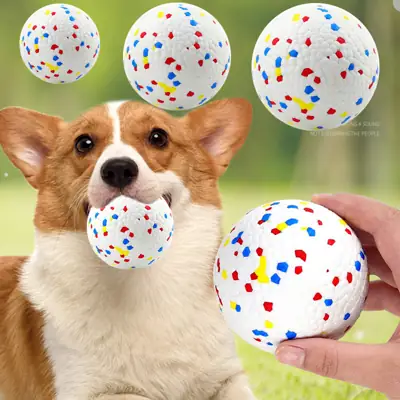 Foto do anúncio: Brinquedo De Bola Resistentes À Mordida Para Cachorro Pequenos Grandes De Alta Elasticidade-TPU