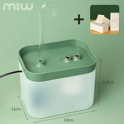 Foto do anúncio: MIW Bebedouro Gato Fonte de Água com Filtro Automático Elétrica Bivolt