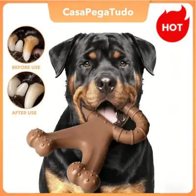 Foto do anúncio: Brinquedo Para Mastigar Com Sabor De Carne Cães - Osso Simulado