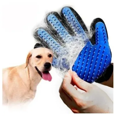 Foto do anúncio: Luva Escova Para Remoção De Pelos De Pets Cães e Gatos - Uso Geral - Quantidade Variável