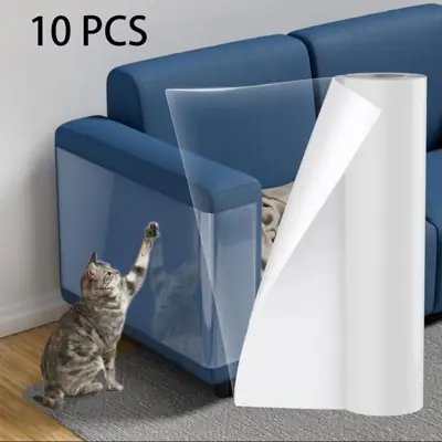 Foto do anúncio: Conjunto de 10 peças protetor de sofá de gato transparente conjunto