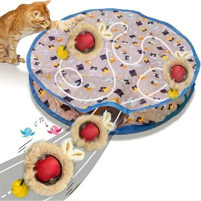 Foto do anúncio: Brinquedo de bola interativo recarregável para gatos - Carregamento