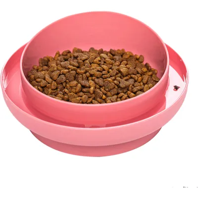 Foto do anúncio: Comedouro Antiformiga Pet 500ml Pote Cachorro Gato Inclinado Antiderrapante Sem BPA