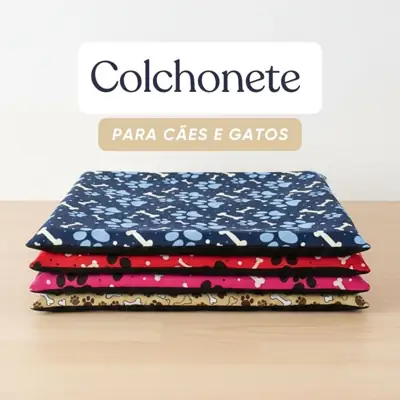 Foto do anúncio: Caminha pet colchonete slim para cachorro e gato cama modelo simples