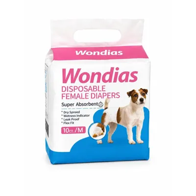 Foto do anúncio: Fralda Descartável Pet Cães e Gatos Fêmea e Macho P/M/G Alta Absorção