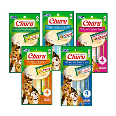 Foto do anúncio: Churu Dog Inaba, petisco cremoso para cães, 4 sachês