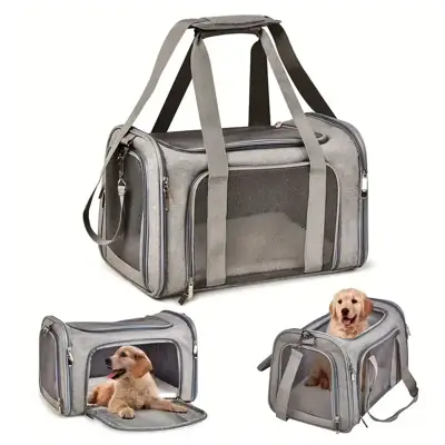 Foto do anúncio: Bolsa de transporte para cães e gatos Mochila Mala de viagem para avião