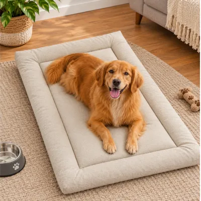 Foto do anúncio: Colchonete Cama Pet em Suede Resistente Cachorros Cães e Gatos Pequeno Médio e Grande Porte