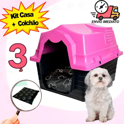 Foto do anúncio: Casinha Pet Cachorro N3 + Caminha Para Cachorro Casinha Para Cachorro