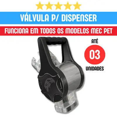 Foto do anúncio: Válvula de Reposição Plastpenser Mec Pet - Gatilho Universal